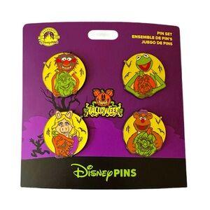 Disney Halloween Muppets Pin Collection - NWT - RARE